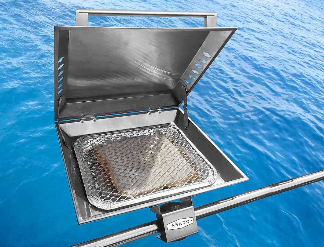 Boat charcoal grill best sale