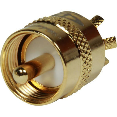 Shakespeare Solderless PL-259-CP-G connector