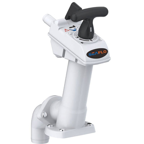Seaflo Marine Toilet Hand Flush Pump For Manual Marine Toilet (Fits Jabsco Twist and Lock)