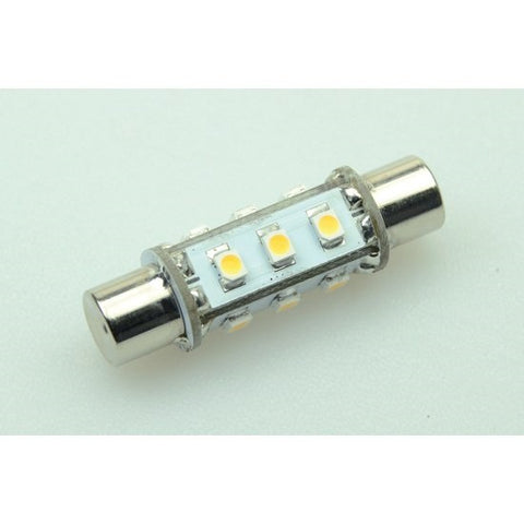 12 LED Dimple Festoon Bulb 42mm