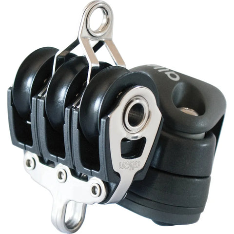 Allen 20mm Triple Dynamic Block With Inverted Cleat And Becket.