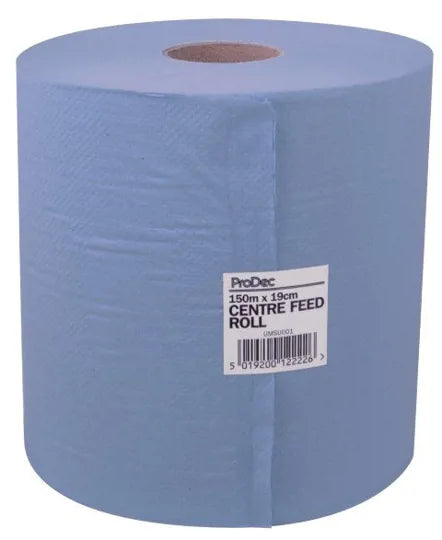 Blue Paper Towel Roll