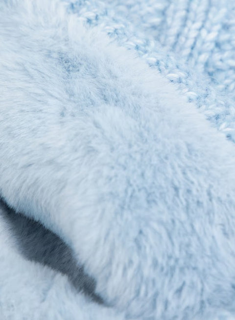 Weird Fish Candy Fur Lined Snood