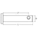 A4 Stainless Clevis Pin