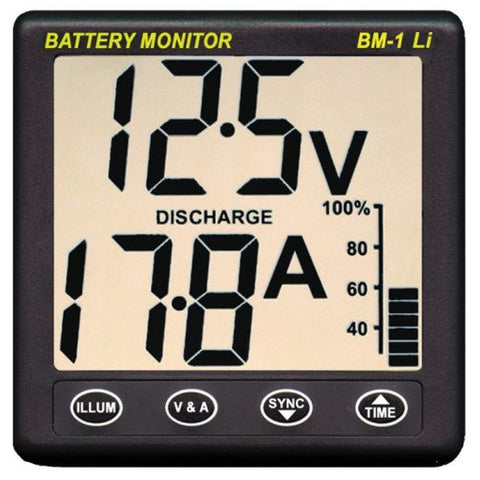 Nasa Clipper BM-1 Lithium (LiFePO4) Battery Monitor