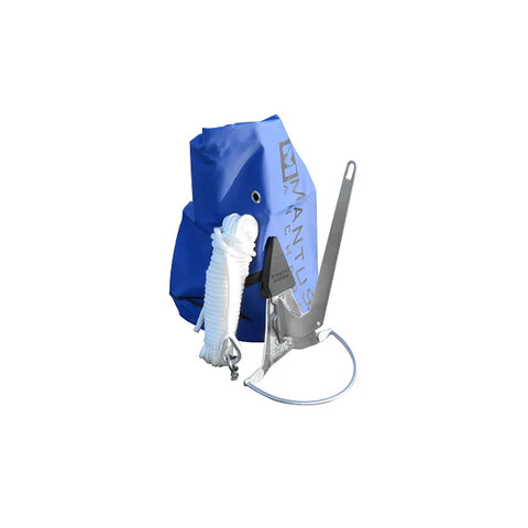Mantus M1 2.5lbs (1.13kg) Stainless Steel Dinghy Anchor Kit