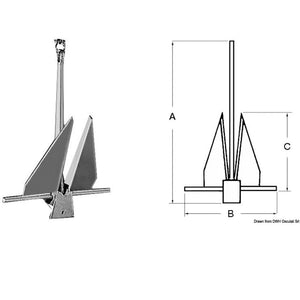 Danforth Style Anchor