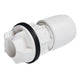 HX20 15mm x 1/2" Tank Connector White