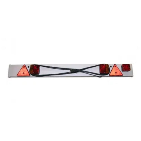 1370mm Bulbed Lightboard – 7 Pin | Fog & Triangle Included