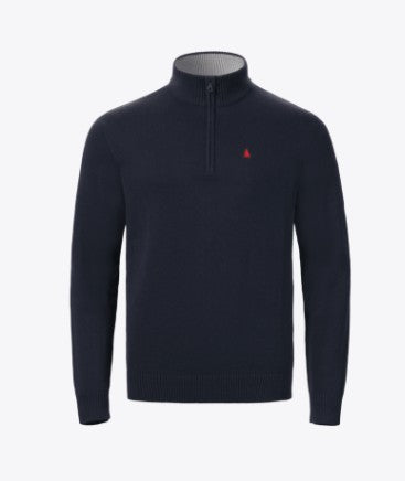 Men's Original 1/4 Zip Neck Knit Jumper