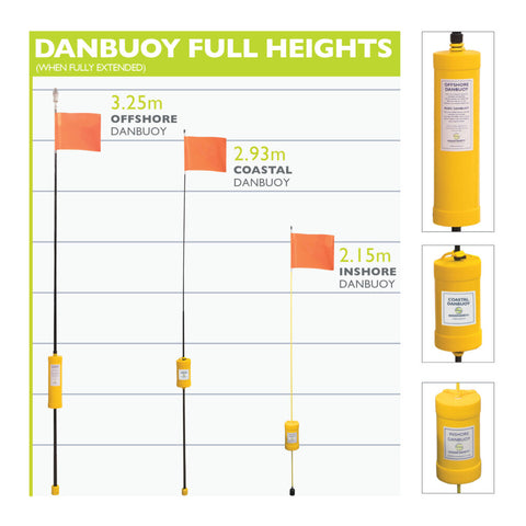 Ocean Safety Offshore Danbuoy with Light