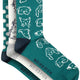 Weird Fish Parade 3pk Ladies Socks
