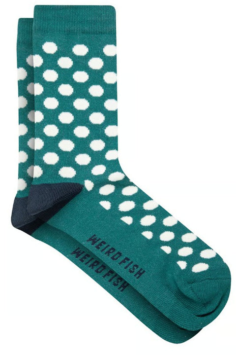Weird Fish Parade 3pk Ladies Socks