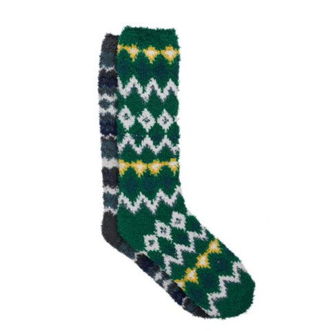 Weird Fish 2PK Cosy Ladies Socks