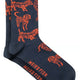 Weird Fish Parade 3pk Ladies Socks