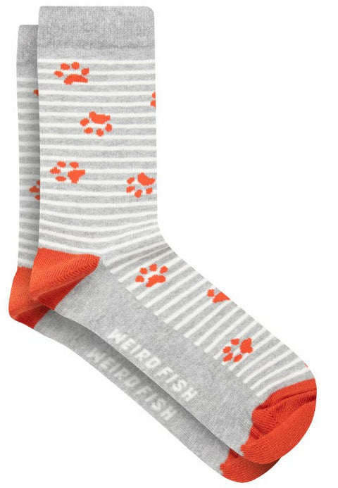 Weird Fish Parade 3pk Ladies Socks