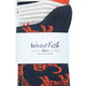 Weird Fish Parade 3pk Ladies Socks