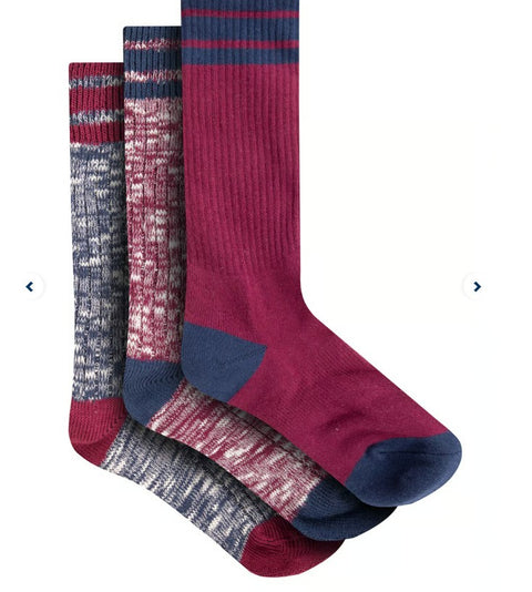 Dilki 3PK Boot Ladies Sock