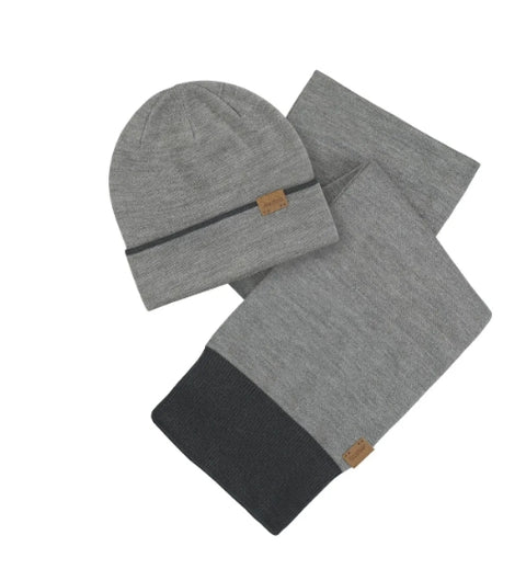 Musto Tipped Beanie and Scarf Set