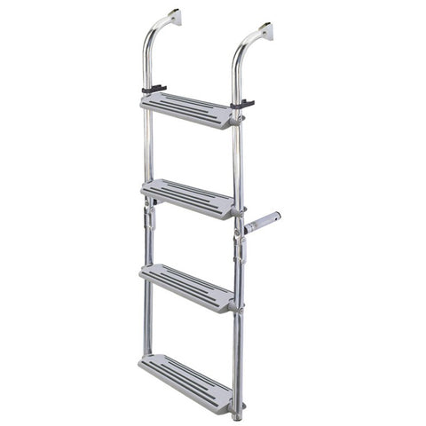 Stainless Steel Boarding Ladder 3+3 90 degree