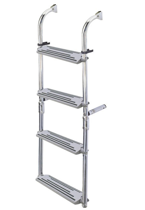 Stainless Steel Boarding Ladder 3+3 90 degree