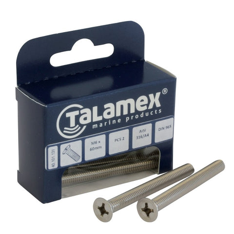 Talamex Flathead Screw M4 X 30