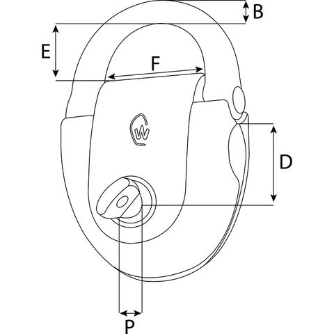 Wichard Toe Rail  Pad Eye