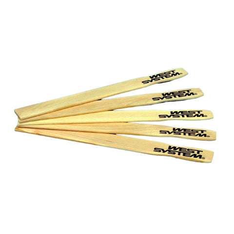 West Wooden Stirrers Pack of 5