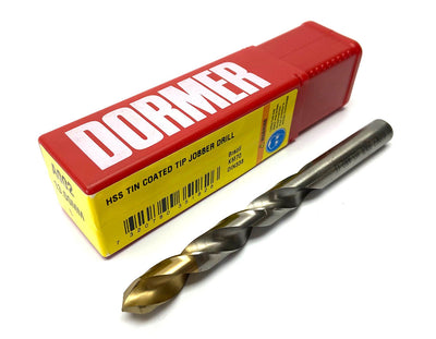 Drill Bit HSS Tin Coated Tip Jobber Drill