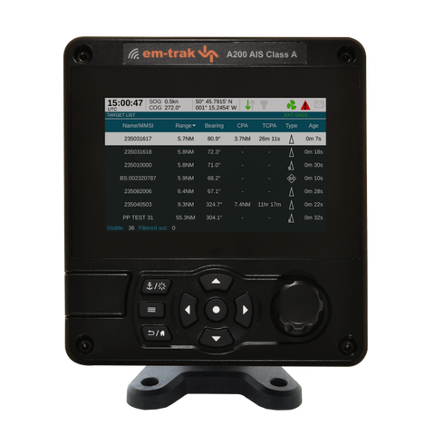 Em-Trak A200 Class A AIS Transceiver