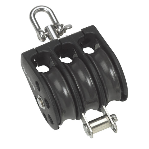 Barton 35 mm Block - Triple, Swivel, Becket