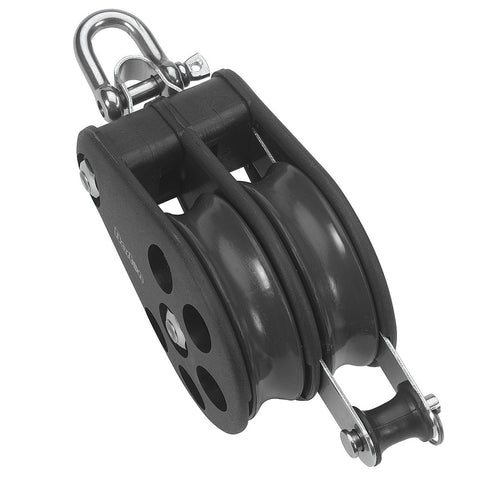Barton 70 mm Block - Double, Reverse Shackle & Becket