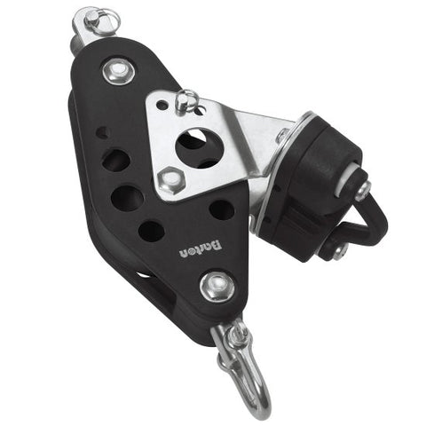 Barton Block Swivel Becket and Cam Cleat  54mm size 4/5