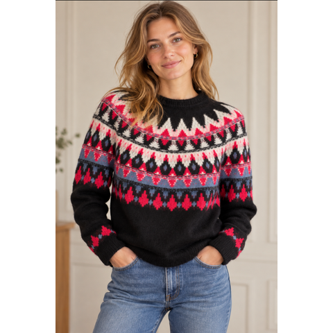 Lowell Fair Isle Ladies Jumper
