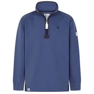 1/4 Zip Plain Men's Sweatshirt