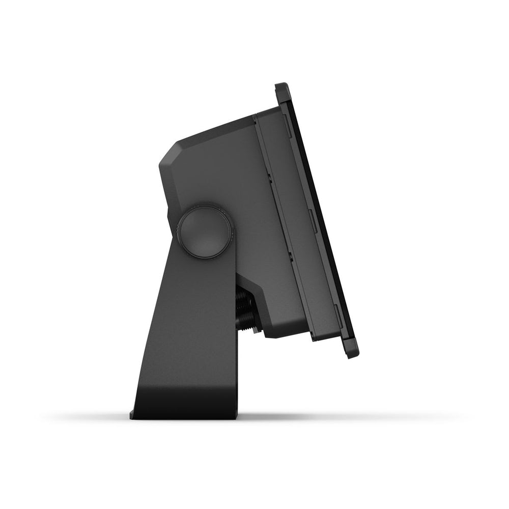 Garmin GPSMAP 723xsv on its bail mount, angled view
