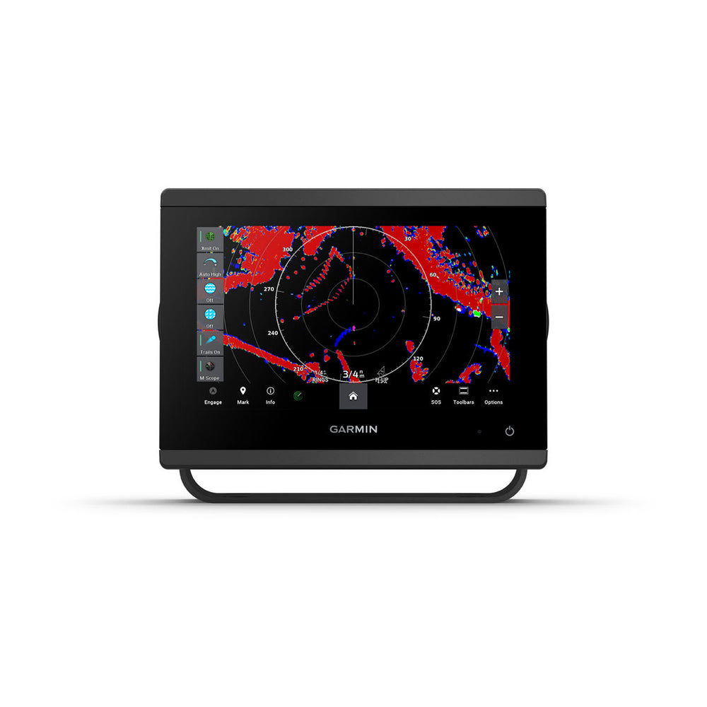 Garmin GPSMAP 723xsv rear panel and ports