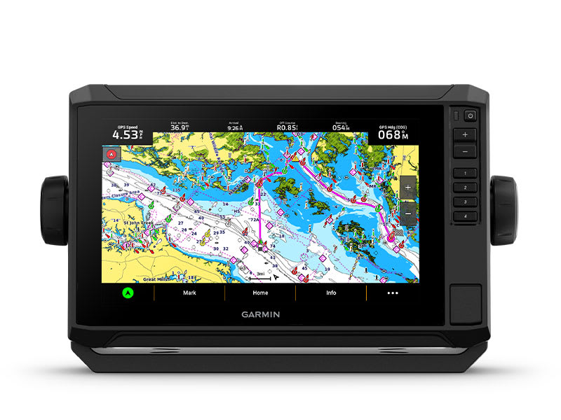 Auto Guidance+ route planning on the Garmin ECHOMAP UHD2