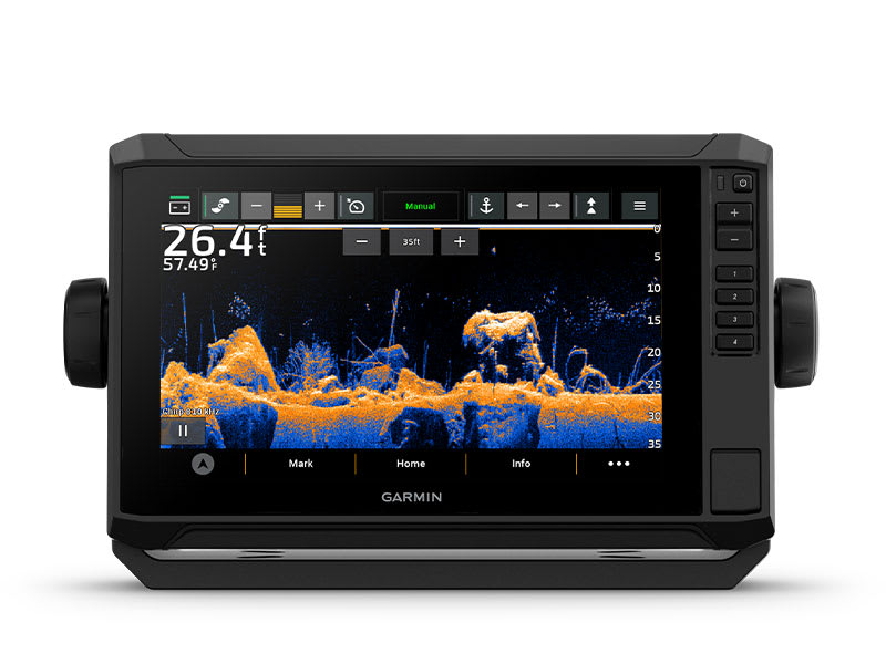 Multi-band GPS position accuracy on the Garmin ECHOMAP UHD2
