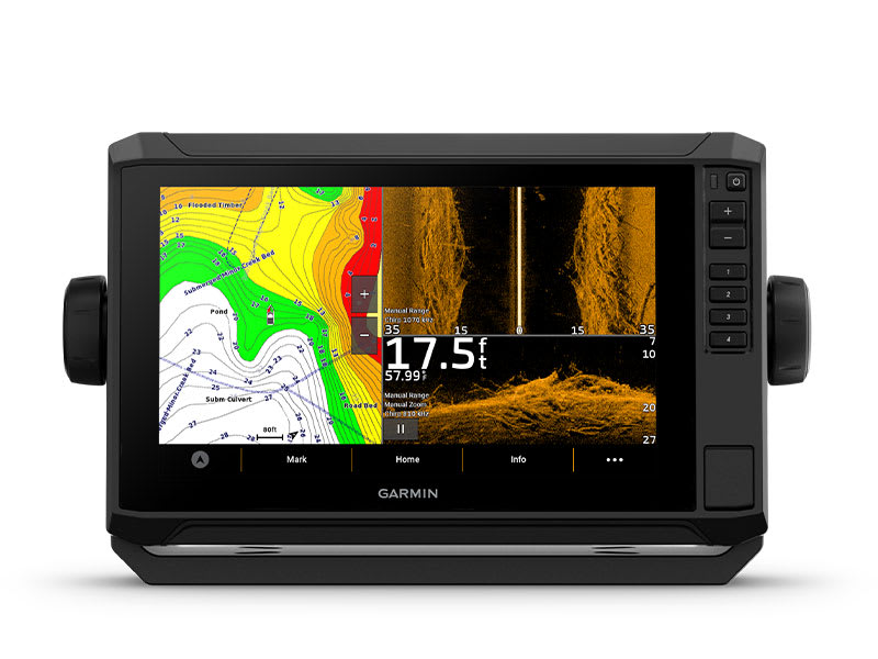 Wireless sharing of sonar, waypoints and routes between Garmin ECHOMAP UHD2 units