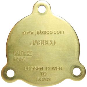 Jabsco Water Puppy 12071-0000 replacement end cover plate