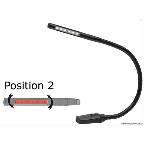 Labcraft Articulated LED Spotlight for Chart Table