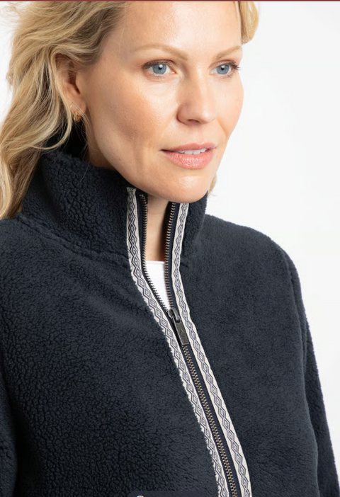 Weird Fish Women's Lucille Light Weight Borg Fleece