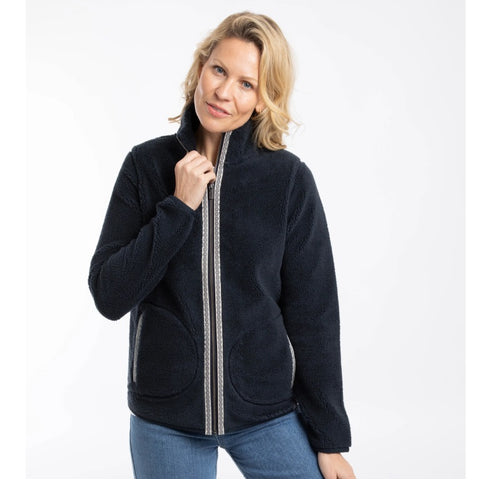 Weird Fish Women's Lucille Light Weight Borg Fleece
