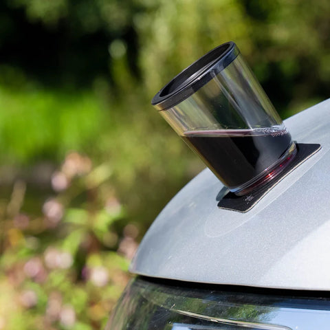 Silwy Drinking Cup with Lid and Magnetic Base (Pack of 2)