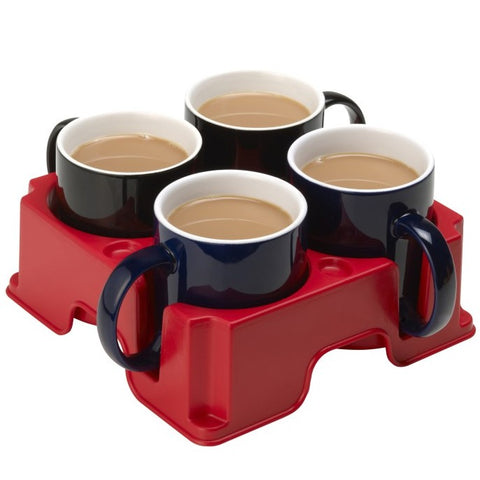 Recycled Ocean Plastic Muggi Mug Holder, Red