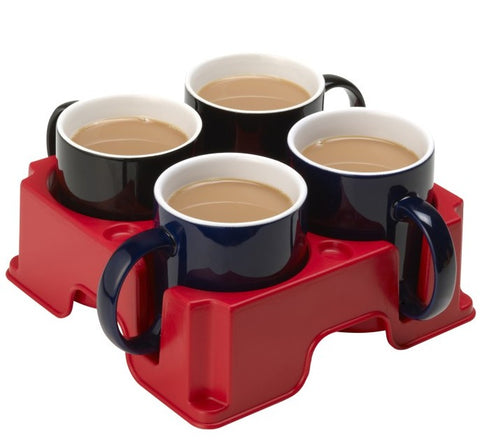 Recycled Ocean Plastic Muggi Mug Holder, Red