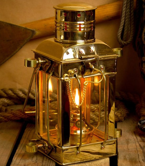 Brass Cargo Oil Lamp