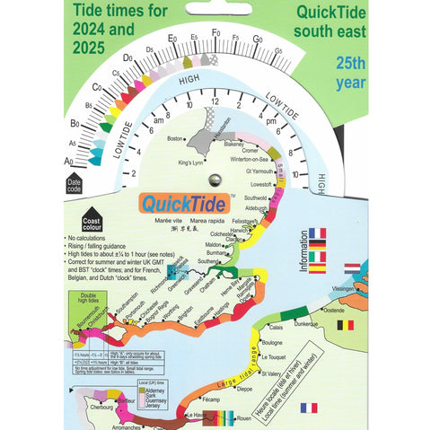 QuickTide Tide Times for 2024-2025