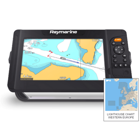 Raymarine Element 12S With Lighthouse Charts of Northern Europe